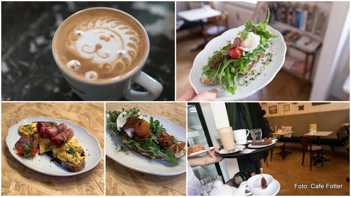 Frühstück im Cafe Fotter